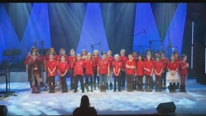 Students in the Chelmsford Public School Choir perform A Million Dreams on the 2019 CTV Lion's Children's Christmas Telethon.