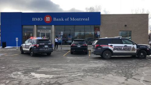Police Investigating Bank Robbery In Kitchener Ctv News