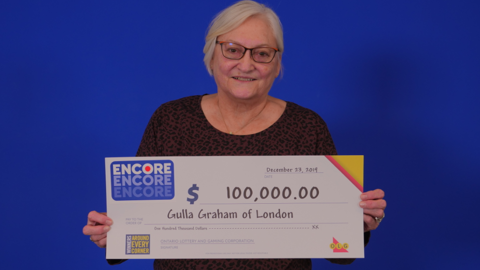 Gulla Graham of London wins Encore