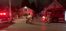 Firefighters attended a house blaze on Woodward Avenue in London, Ont. on Friday, Dec. 27, 2019.
(Taylor Choma / CTV London) 