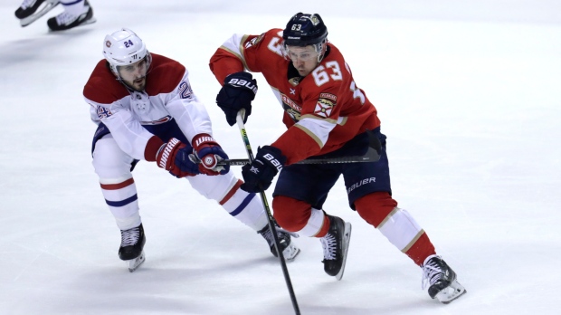 Panthers beat Canadiens as Huberdeau has 4-point game | CTV News