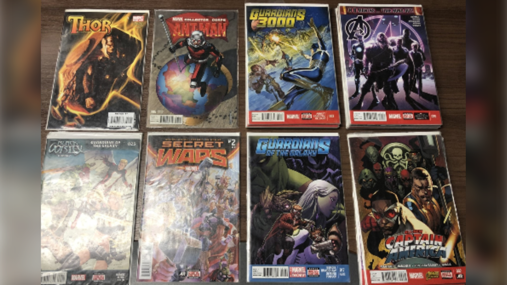 Stolen Marvel comic collection