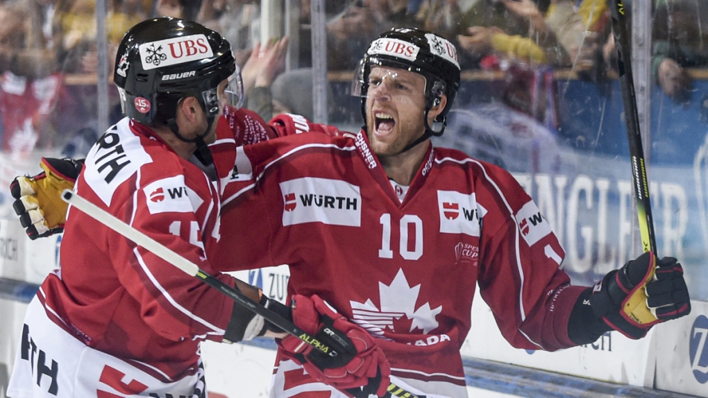 Team Canada celebrates