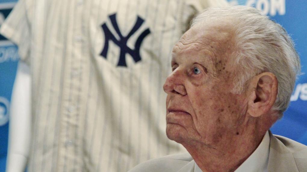New York Yankees great Don Larsen in 2012