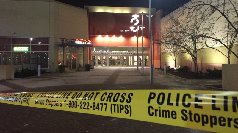 York Regional Police are investigating a stabbing at Vaughan Mills that sent a teen to hospital.