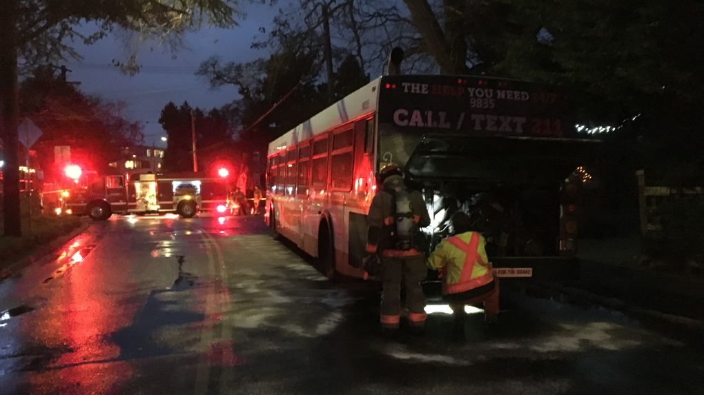 Oak Bay bus fire