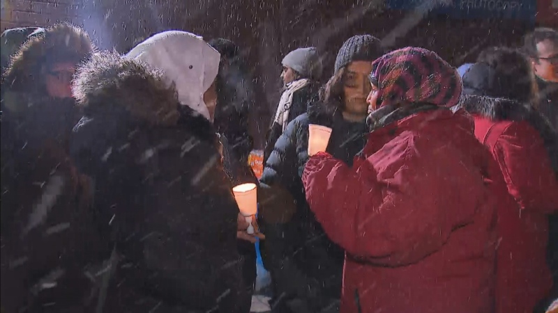 Community members gathered at Regent Park to remember the 21-year-old man who was fatally shot on Wednesday.