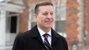 Bryan Brulotte, who is entering the leadership race for the Conservative Party of Canada, is shown in Ottawa, on Sunday, Jan. 5, 2020. (THE CANADIAN PRESS / Justin Tang)