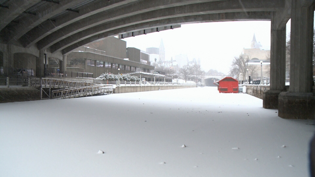 Frozen Rideau Canal still not ready for skaters