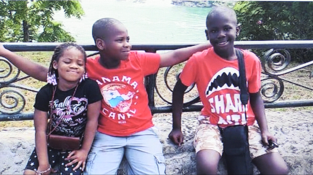 The three Osagie children were killed in crash