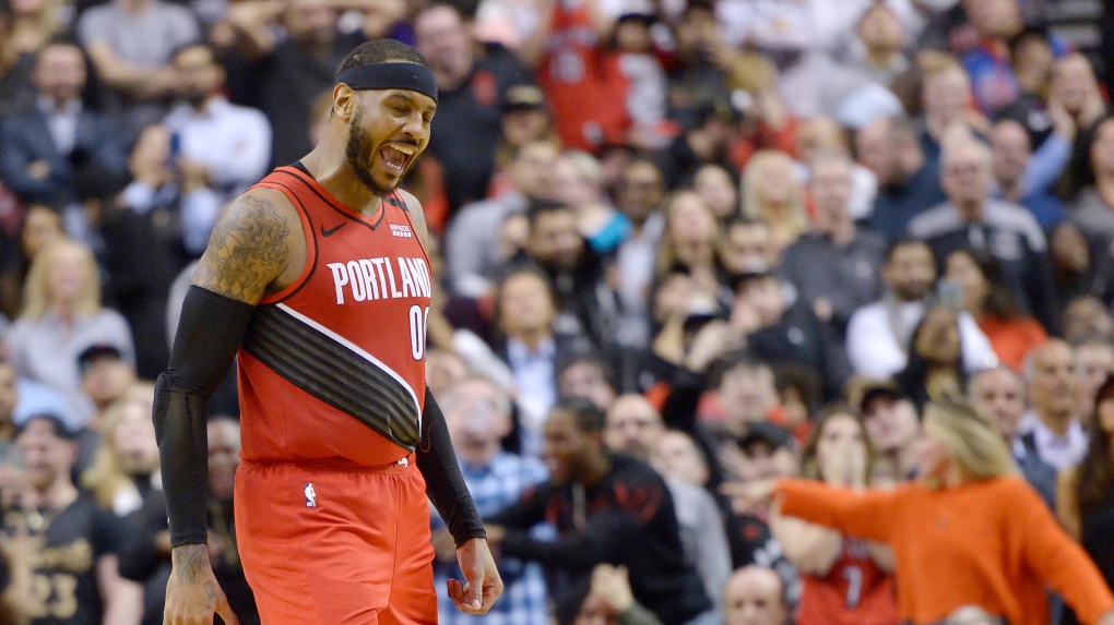 Social media reacts to Carmelo Anthony leaving Trail Blazers for
