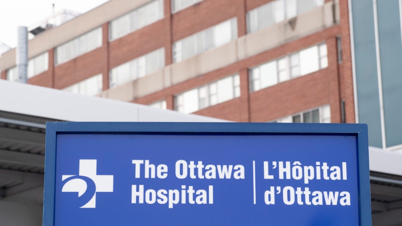 The Ottawa Civic hospital is seen Tuesday January 7, 2020 in Ottawa. (Adrian Wyld/THE CANADIAN PRESS)