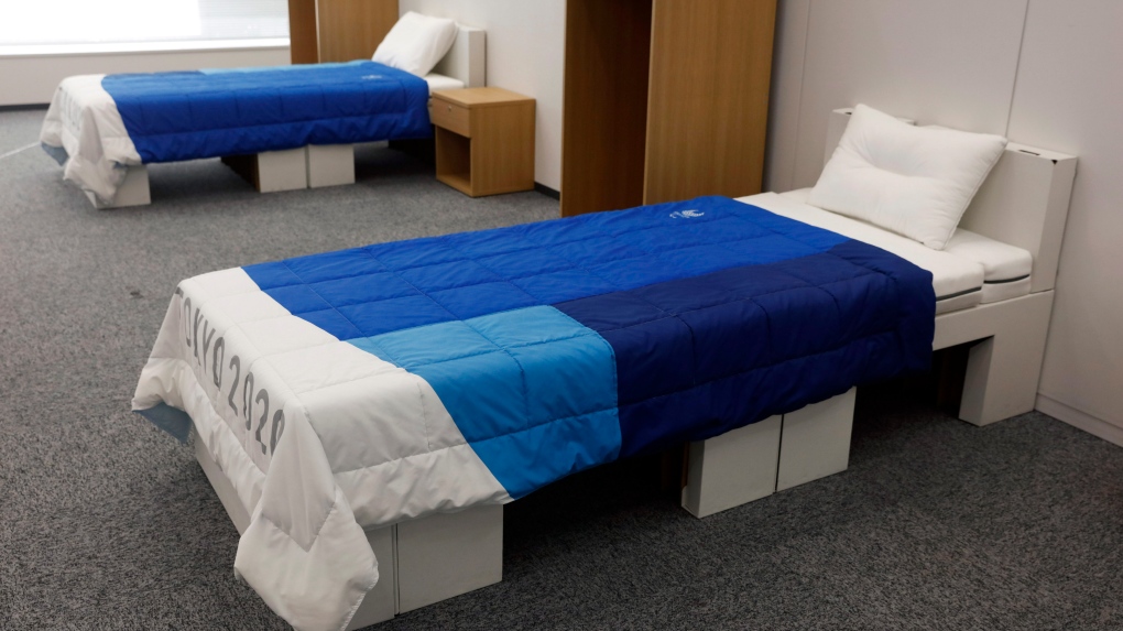 olympic village beds