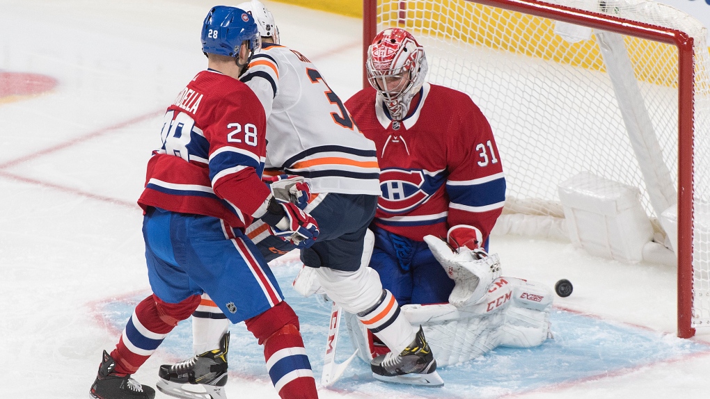 Habs lose to Oilers