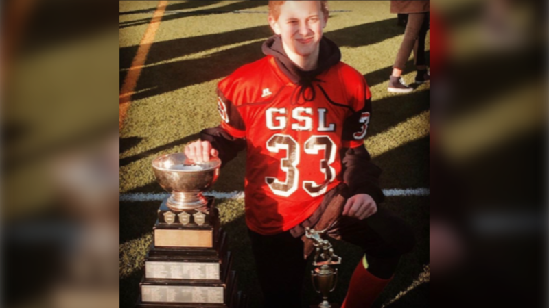 In a note to parents, the principal of Argyle Secondary School said former student Elijah Drasyl died in a car accident in West Vancouver early Saturday morning.