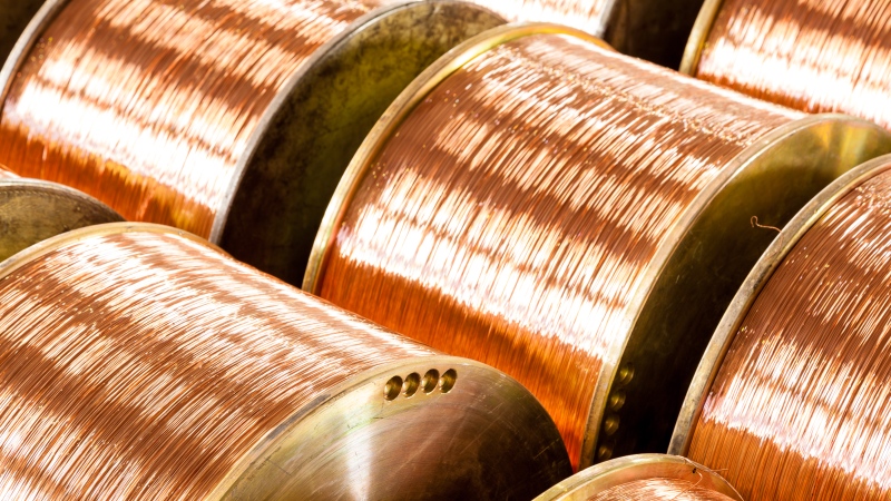 Copper wiring. (Courtesy Getty Images)