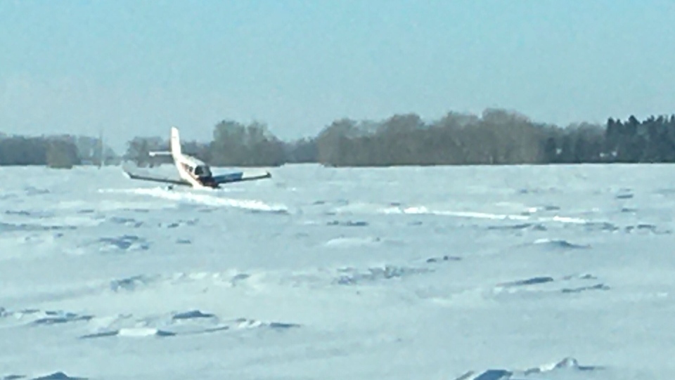 Plane crash south Edmonton