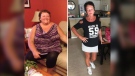 Lindy Cellucci lost 150 pounds, or half her body weight, after she survived breast cancer.  