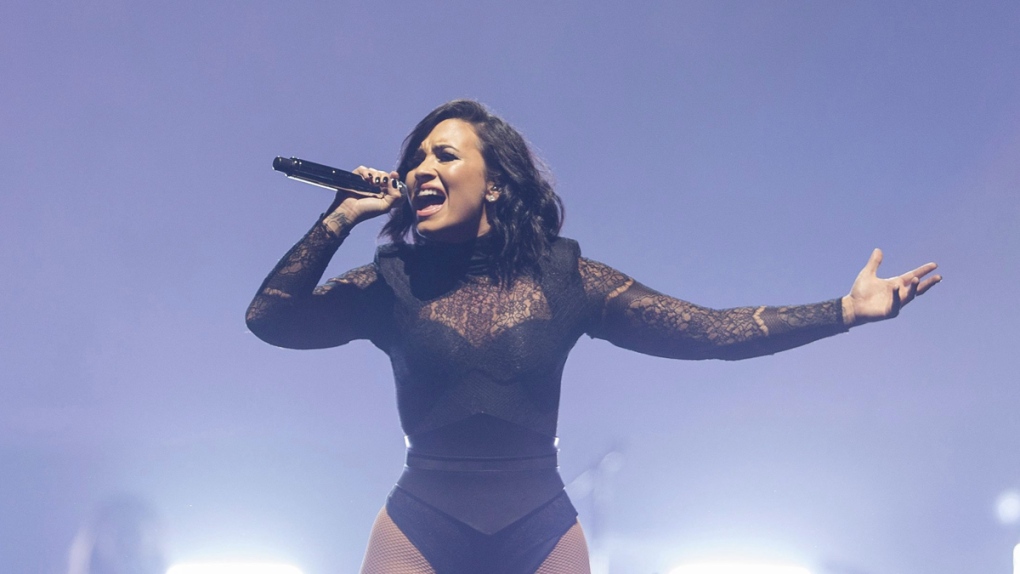 Demi Lovato performs in 2016