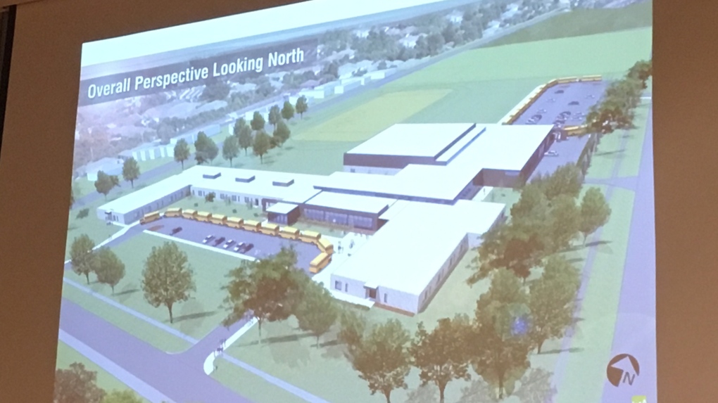  Site  plan  approved for new Amherstburg high school CTV News