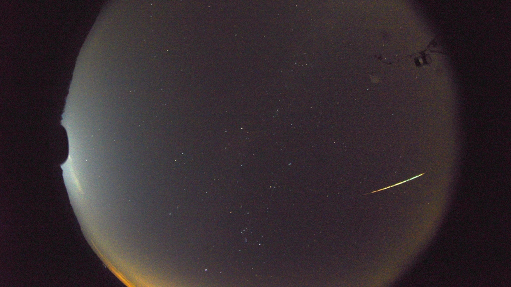 Possible meteor over Kintail