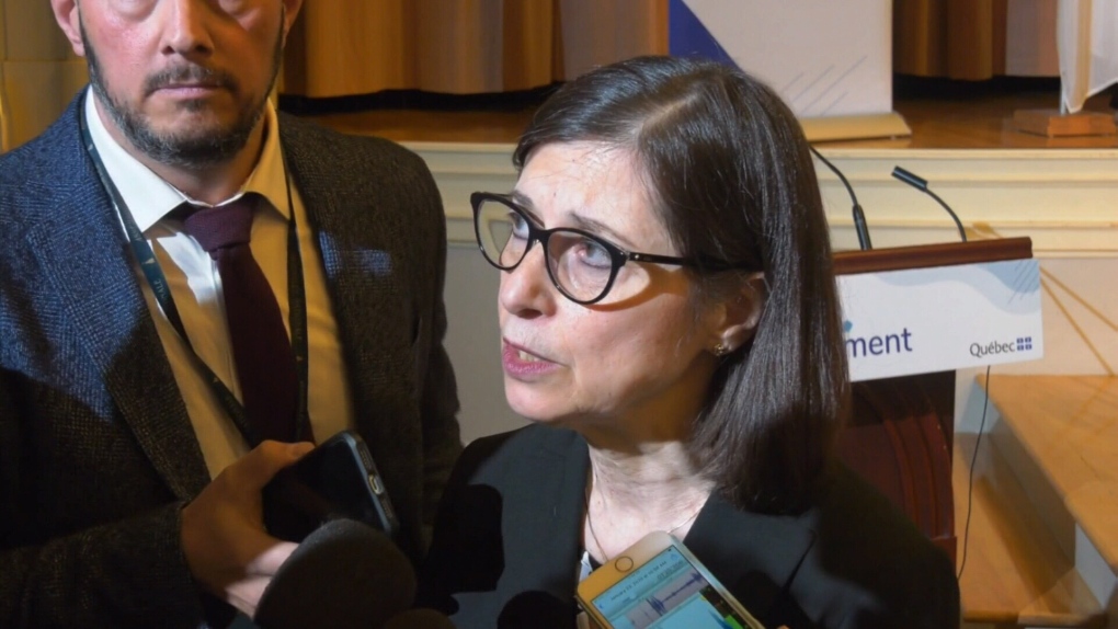 Quebec Health Minister Danielle McCann