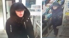 Police release surveillance shots of suspect in theft of firearms and ammunition from a business at the 4100 block of Walker Road on Jan. 22, 2020. (Windsor Police/Crime Stoppers)
