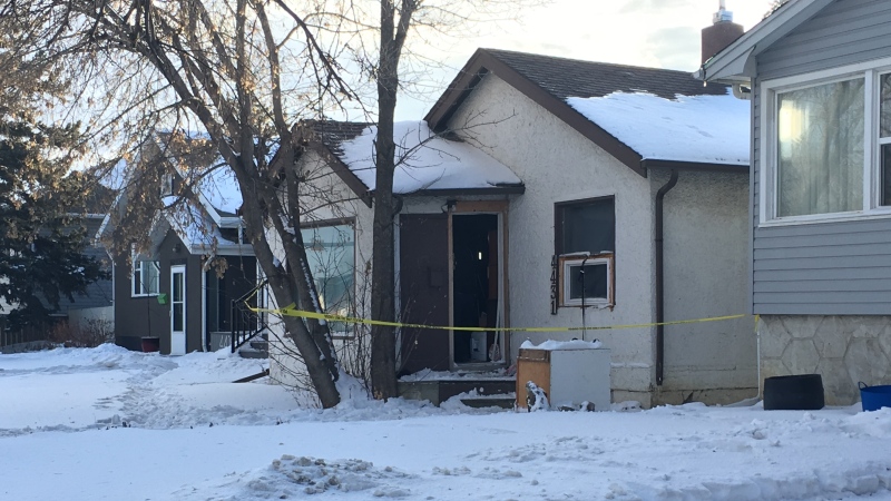 A man was found critically injured in a home in the 4400 block of Dewdney Ave. on Friday, January 25, 2020.