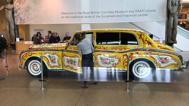 John Lennon's historic Rolls-Royce now on display at Royal BC Museum