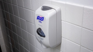 The U.S. Food and Drug Administration is giving the maker of Purell products a stern warning: Stop making unproven claims that over-the-counter hand sanitizers help eliminate Ebola, MRSA or the flu. (Shutterstock/CNN)