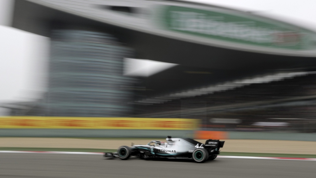 Lewis Hamilton at the Chinese F1 Grand Prix 2019