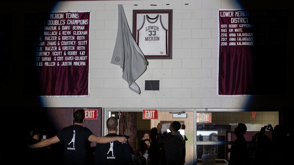 Kobe Bryant mourners pay respects at Lower Merion: 'Aces Nation