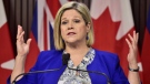 Ontario NDP Leader Andrea Horwath speaks during a press conference at Queen's Park in Toronto on Monday, Dec. 17, 2018. THE CANADIAN PRESS/Frank Gunn