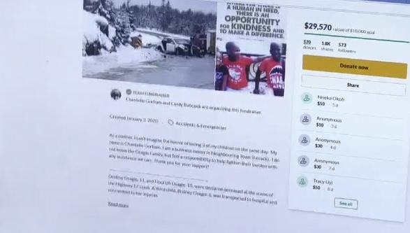 GoFundMe campaign started for crash victims
