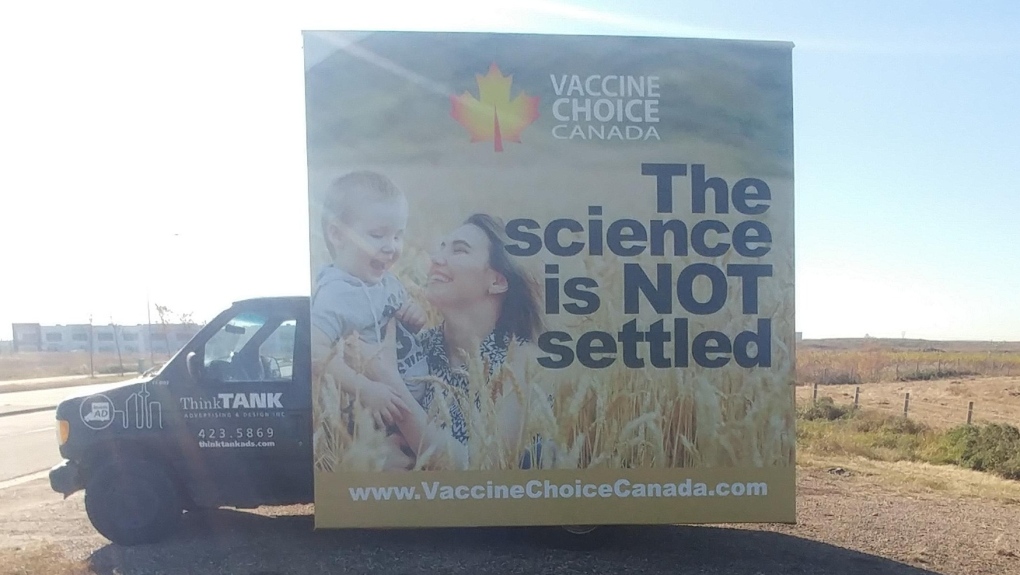 Anti Vaccine Billboard