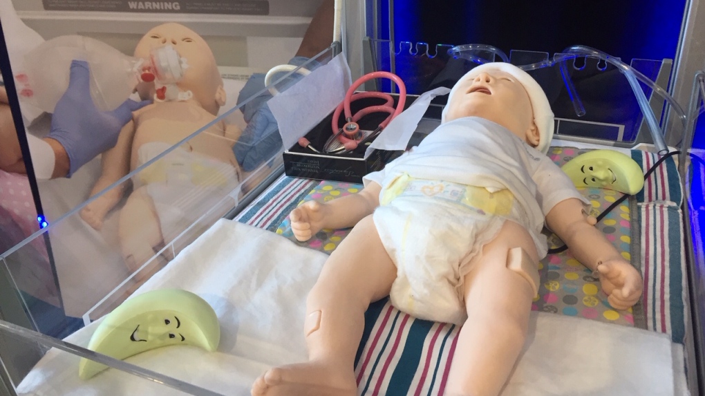 Simulation for a newborn