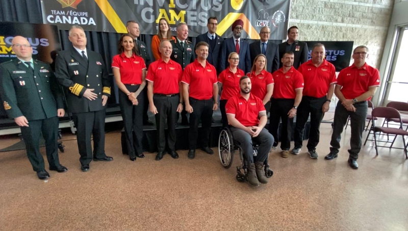 Team Canada announced for the 2020 Invictus Games in The Hauge, the Netherlands February 5, 2020. Tyler Fleming / CTV News Ottawa