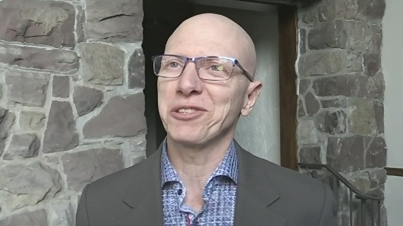 Councillor Michael Van Holst speaks in London, Ont. on Wednesday, Feb. 5, 2020. (Daryl Newcombe / CTV London)