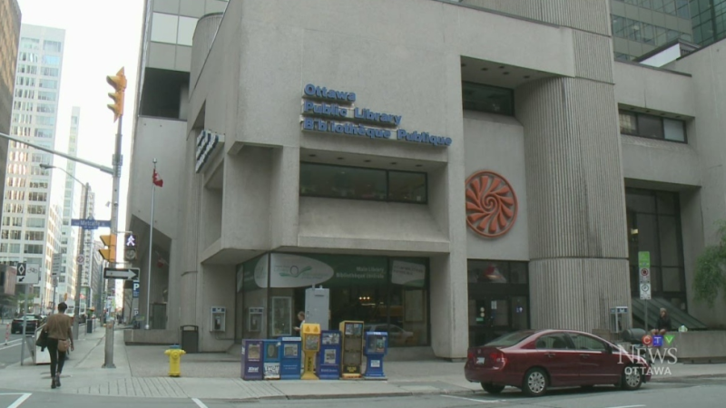 Senior management with the Ottawa Public Library say they had no choice but to lock the lobby doors of its main branch in the morning. The change comes after repeated acts of alleged vandalism.