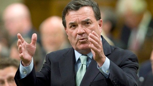 Finance Minister Jim Flaherty answers a question during question period in the House of Commons on Parliament Hill in Ottawa, Wednesday Sept. 16, 2009. (Sean Kilpatrick / THE CANADIAN PRESS)
