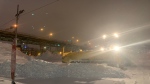 Snow clearing operations began in Montreal after the massive dump of snow Feb. 7, 2020. (Daniel J. Rowe/CTV News)