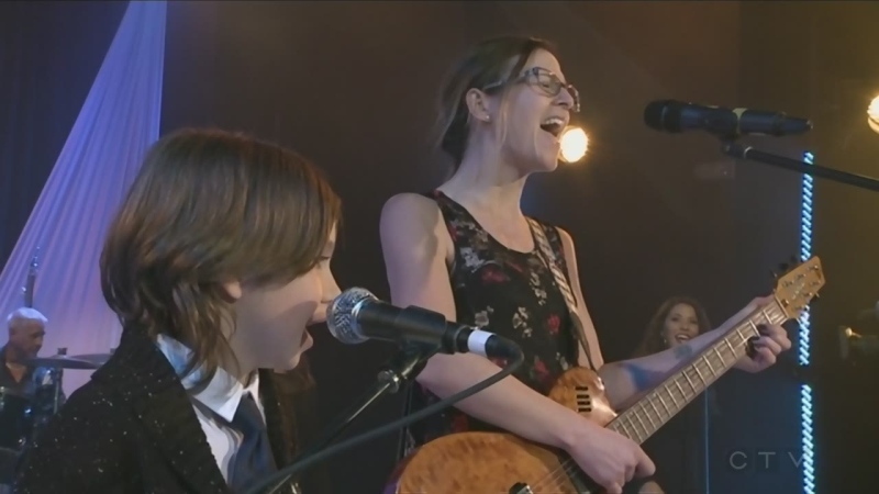 Jenny Massicotte performs at CTV lions Telethon