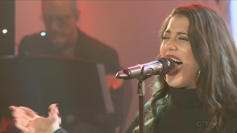 Jessica Crowe sings at the CTV Lions Telethon