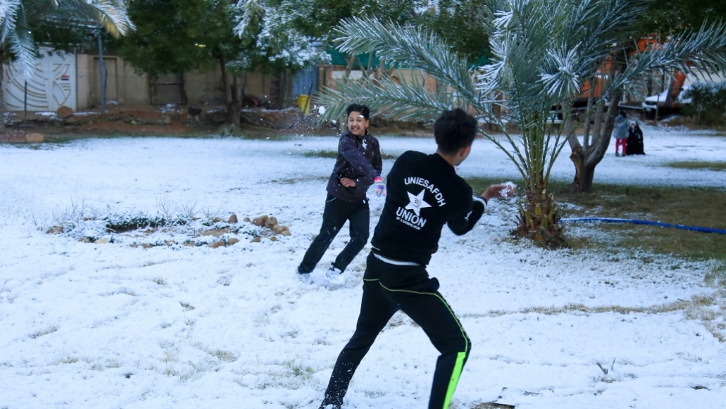 iraq snow