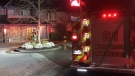 The fire was contained to one room thanks to the sprinkler system but the water did cause damage to the rest of the care home. (Twitter/Central Saanich Fire Department)