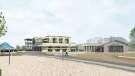 An artist's rendition shows a proposed beach development in Port Elgin, Ont. (Source: Cedar Crescent Village)