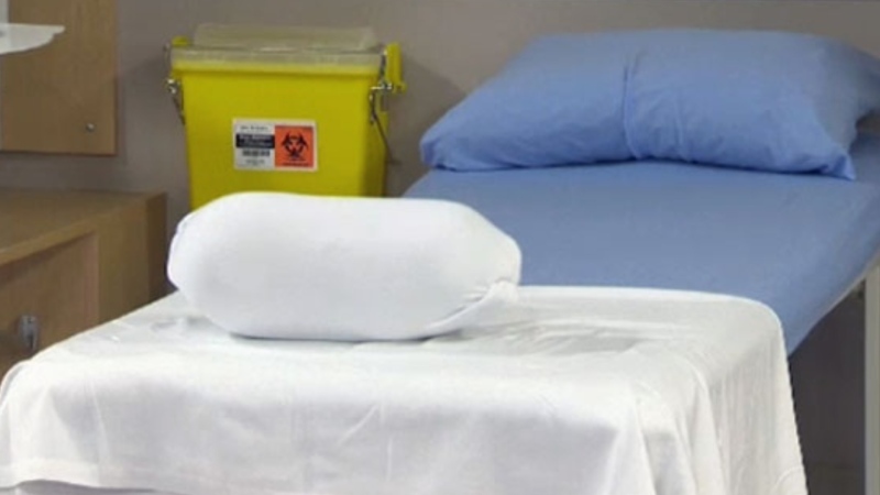 An empty hospital bed. (File photo)