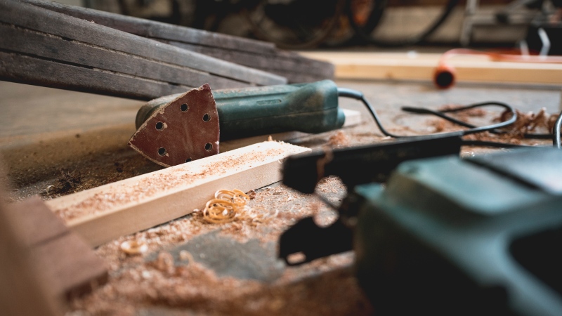 Woodworking tools are seen in this file image. (Pexels) 