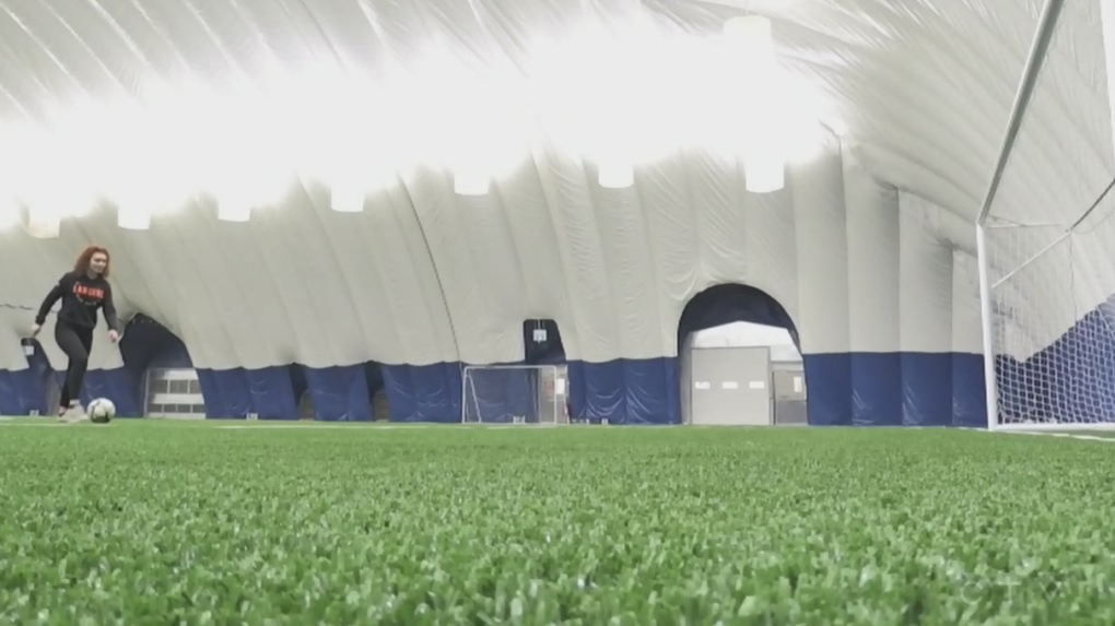 Sudbury’s first soccer bubble is unveiled
