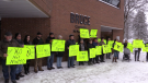 Bruce County Protesters, February 20, 2020 (CTV London / Scott Miller)